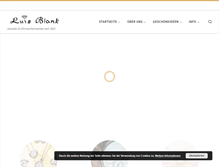 Tablet Screenshot of juwelier-blank.de